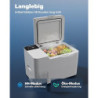 PHILIPS TB5301G 12-Volt-Kühlschrank, 25-Liter-Auto kühlschrank, 12/24-V-DC-Auto elektrische kühlschrank, Kompressor Kühlbox f