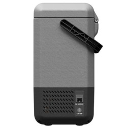 Yolco ET8 Carbon Kühlbox Kühlschrank Gefrierbox Mini tragbare Elektrische Kühlbox mit Kompressor 12/24V DC für Auto, LKW, Boo
