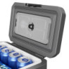 Yolco ET8 Carbon Kühlbox Kühlschrank Gefrierbox Mini tragbare Elektrische Kühlbox mit Kompressor 12/24V DC für Auto, LKW, Boo