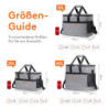 Lifewit 30L Kühltasche Picknicktasche Lunchtasche Mittagessen Tasche Thermotasche Isoliertasche für Lebensmitteltransport, Gr