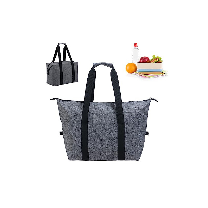 Fhioevt Kühltasche Faltbar 20L Kühltasche Gross Picknicktasche Kühltaschen,Thermotasche mit Lsolierung Faltbar, Soliertasche 