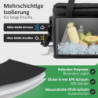 Cottara® Faltbare Kühltasche Gross 30l, auslaufsicher und +12h Kühlung– Kühltasche faltbar groß zum Einkaufen & Picknick – Id