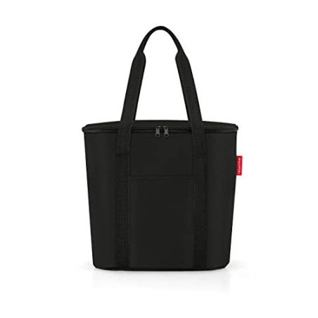 reisenthel thermoshopper in Schwarz – Kühltasche für den Einkauf oder das Picknick mit 2 Trageriemen – Aus wasserabweisendem 