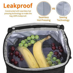 23L Kühlrucksack - Groß Kühltasche Picknickrucksack Wasserdichter Rucksack Ultraleicht Rucksäcke Männer Frauen für Camping, B