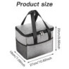 UptVin Isolierte Handtasche 10L - Kühltasche für Sport, Freizeit, Arbeit und Schule - Leichtgewichtig, Tragbar, Faltbar - Häl