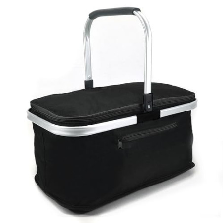 24L Einkaufskorb Groß Isolierkorb Kühlkorb Kühltasche Picknickkorb Thermotasche Kühltasche Thermo Tasche Kühlbox Einkaufskörb