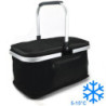 24L Einkaufskorb Groß Isolierkorb Kühlkorb Kühltasche Picknickkorb Thermotasche Kühltasche Thermo Tasche Kühlbox Einkaufskörb