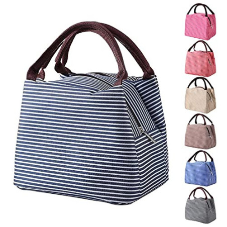 Nanxson Lunchtasche Isolierte Lunchbox Auslaufsichere Tragetasche Wiederverwendbare Kühltasche für Kinder Damen Herren Büro A