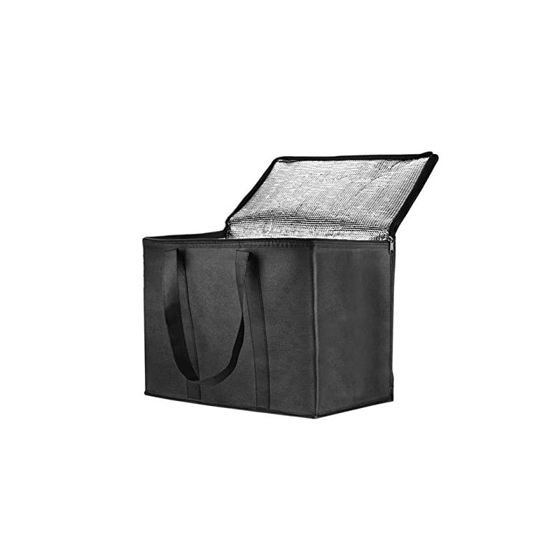 TSHAOUN XL Kühltasche, 41 x 33 x 26cm Groß Isolierte Taschen Wiederverwendbare Zusammenfaltbare Kühltasche Einkaufstaschen Is