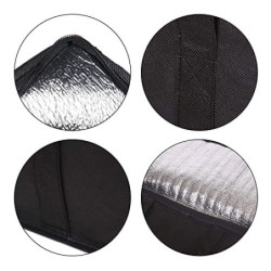 TSHAOUN XL Kühltasche, 41 x 33 x 26cm Groß Isolierte Taschen Wiederverwendbare Zusammenfaltbare Kühltasche Einkaufstaschen Is