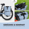 RADGEIST Fahrradtasche für Gepäckträger I Gepäckträgertasche Shopper mit herausnehmbarer Kühltasche I Fahrrad Einkaufstasche 