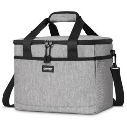 CALIYO Kühltasche,Lunchtasche, Kühltasche Faltbar für Männer Frauen Isolierte Tasche mit Reißverschluss für Arbeit,Schule und