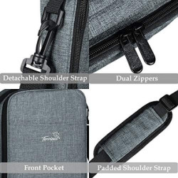 Kato Tirrinia Eisbeutel für 2 Flaschen, isolierter Weinbeutel, tragbarer Weinbeutel mit Glasriemen, Riemen, Weinglas, Eisbeut