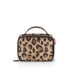 reisenthel thermocase Leo Macchiato – Kleine Kühltasche für Kosmetik, Medikamente, Snacks u. v. m. – Aus wasserabweisendem Ma