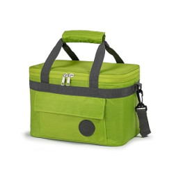 outdoorer Kühltasche Cool Butler - Isoliertasche, Thermotasche, Picknicktasche für Lebensmitteltransport, faltbar  6 l, grün 