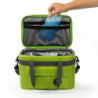 outdoorer Kühltasche Cool Butler - Isoliertasche, Thermotasche, Picknicktasche für Lebensmitteltransport, faltbar  6 l, grün 