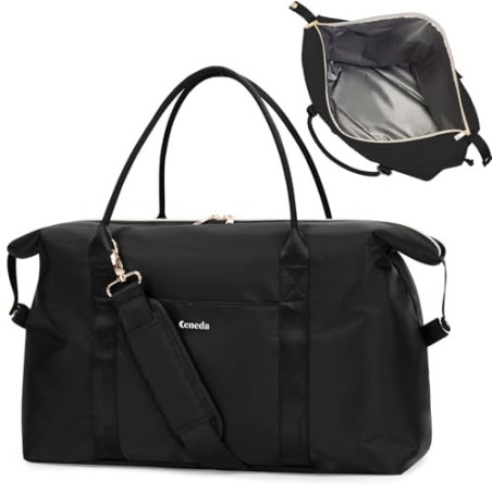 Ceneda Lunchtasche Kühltasche 30L für Damen kühltasche Faltbar Strand Lunchbag Kühler Auslaufsicher Weiche Lunchtasche Einkau