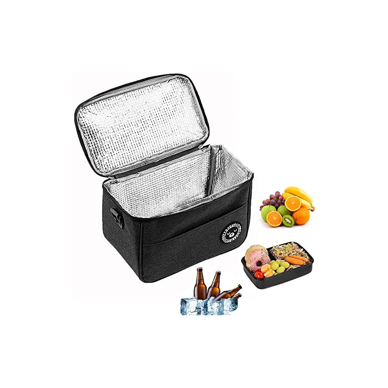 Fleymu Kühltasche Klein 5.7L, Lunchbox Tasche, Kühltasche Faltbar, Kleine Kühltasche, Lunchtasche, Lunchbag, Tragbar Lunchbox Fleymu Kühltasche Klein 5.7L, Lunchbox Tasche, Kühltasche Faltbar, Kleine Kühltasche, Lunchtasche, Lunchbag, Tragbar Lunchbox