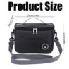 Fleymu Kühltasche Klein 5.7L, Lunchbox Tasche, Kühltasche Faltbar, Kleine Kühltasche, Lunchtasche, Lunchbag, Tragbar Lunchbox
