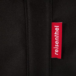 reisenthel carrybag in Schwarz – Stabiler Einkaufskorb mit viel Stauraum und praktischer Innentasche – Elegantes und wasserab