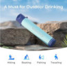 Waterdrop Wasserfilter Outdoor - Entfernt 99,99% Aller Bakterien, Wasserfilter Outdoor Survival Wasserfilter Camping Filtersy