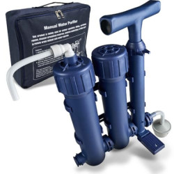 Aora Hydrosolve Wasserfilter Outdoor [PUMPE & ULTRAFILTRATIONSTECHNOLOGIE] - Trinkwasserfilter für Outdoor Survival und Campi
