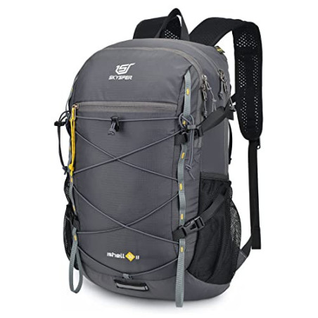 SKYSPER ISHELL 30 Faltbarer Rucksack 30L Ultra-leicht Tagesrucksack Verstaubar Daypack Wasserfest Wanderrucksack Reiserucksac