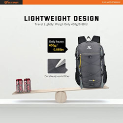 SKYSPER ISHELL 30 Faltbarer Rucksack 30L Ultra-leicht Tagesrucksack Verstaubar Daypack Wasserfest Wanderrucksack Reiserucksac
