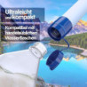 AQUAB® Wasserfilter Outdoor Survival Militär Camping für 4500L Trinkwasser | entfernt 99,99% aller Bakterien und filtert Vire