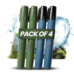 Joypur Wasserfilter Outdoor Survival Persönlicher Wasserfilter für Notfälle Camping Wandern 1000L Trinkwasserfilter Outdoor m