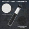 Wasserfilterflasche, Outdoor Wasserfilter Flasche mit 1500L Filterkapazität I entfernt 99,99% Aller Bakterien und Keime ab, F