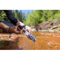 LifeStraw Peak Series - Solo Personal Water Filter - Persönlicher Strohhalm-Wasserfilter für Wandern, Camping, Reisen, Surviv