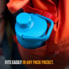 GRAYL UltraPress Wasserfilter & Filterflasche für Wandern, Rucksacktouren und Reisen  Forest Blue 