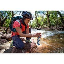 Katadyn BeFree 1,0 l Wasserfilter, schneller Durchfluss, 0,1 Mikron EZ Clean Membran für Ausdauersport, Camping und Rucksackr