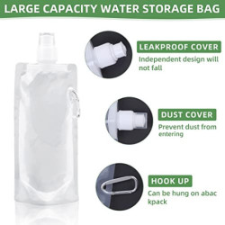 TUEWANR Wasserfilter Outdoor,5000L Tragbarer Mini Wasserfilter System,Notfall Wasserreiniger für Camping Wandern und Reisen N