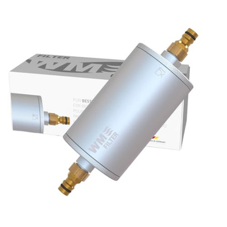 WM aquatec – Befüllfilter inkl. Aktivkohlefilter zur Vorfiltration bei der Frischwassertank-Befüllung von Wohnmobilen, Carava