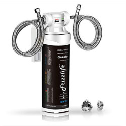 Frizzlife Untertisch-Wasserfiltersystem-NSF ANSI 42 & 53, hohe Kapazität, Direktanschluss, Untertisch, Trinkwasserfiltersyste