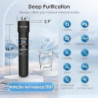 Waterdrop 15UA Untertisch Wasserfiltersystem, 60.000 Liter Hohe Kapazität Wasserfilter Trinkwasser, NSF/ANSI 42 Zertifiziert,