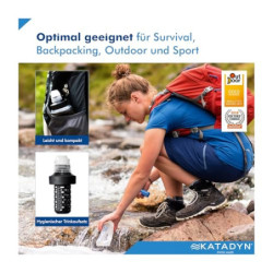 Katadyn 8020426 Wasserfilter BeFree Tactical 1 L