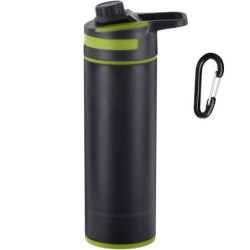 Flintronic Wasserfilterflasche, 800ML Wasserfilter Flasche, Outdoor Wasserfilter Flasche, Entfernt 99,99% aller Bakterien und
