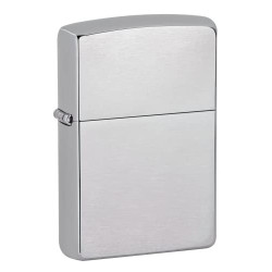 Zippo Benzin Feuerzeug Chrom Standard gebürstet Regular Sturmfeuerzeug