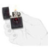 Zippo ACE Benzinfeuerzeug, Messing, Edelstahloptik, 1 x 6 x 6 cm