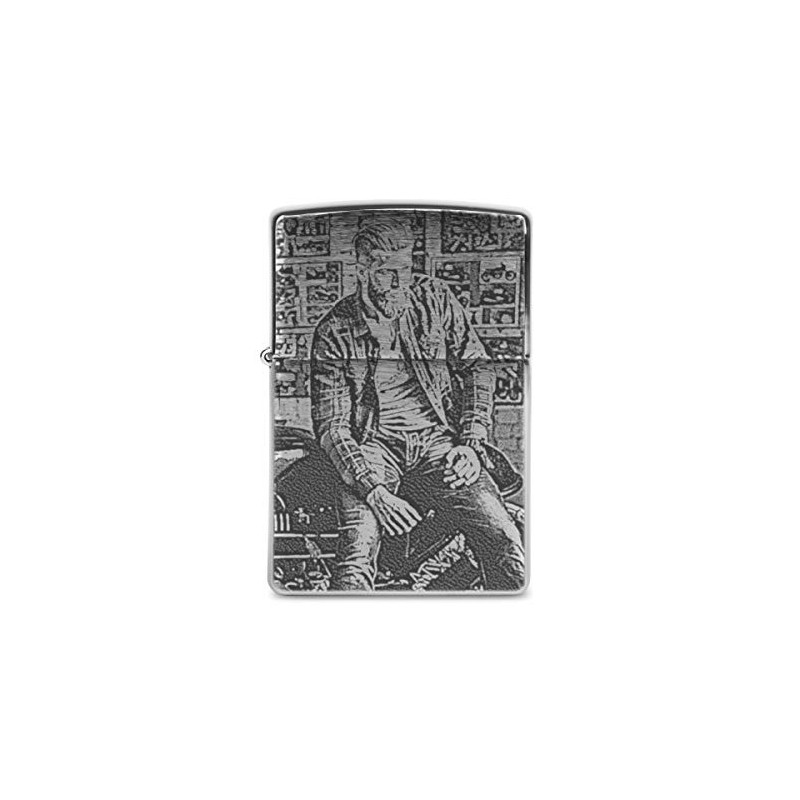 Zippo Sturmfeuerzeug Original Chrom gebürstet individuelle Gravur Eigenes Foto - Fotogravur Zippo Sturmfeuerzeug Original Chrom gebürstet individuelle Gravur Eigenes Foto - Fotogravur