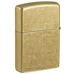 Zippo Original Feuerzeug Benzin  Street Brass 60006629 , 48267