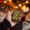 Totenkopf Zippo Feuerzeug mit personalisierter Gravur, Sturmfeuerzeug | Geschenk für Männer mit Skull