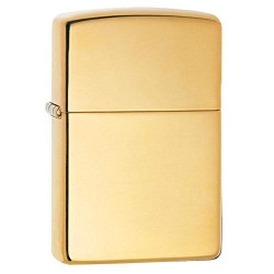 Zippo Feuerzeug 60000851 PL169 hi pol Armor Brass Benzinfeuerzeug, Messing