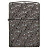 Zippo 49173 – Geometric Weave Design - Armor Black Ice - Sturmfeuerzeug, nachfüllbar, in hochwertiger Geschenkbox