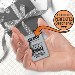 PR Print Royal Benzin-Feuerzeug selbst gestalten - mit Name & Jahr gravieren - Limited Edition - Sturmfeuerzeug mit Gravur, B