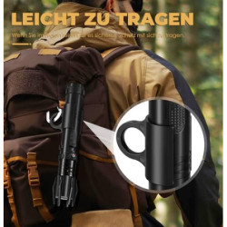 Lafagiet Storm Feuerzeug, Windproof Jet Feuerzeug, Long Stick Jetflame Feuerzeug, Verstellbare Butan Fackel Feuerzeug mit Kom