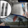 SPORWAY 2 Pcs Feuerzeug mit Gas Befüllt: Winddicht Gas Nachfüllbar Sturmfeuerzeug mit Jetflame, Winddicht Outdoor Torch Light